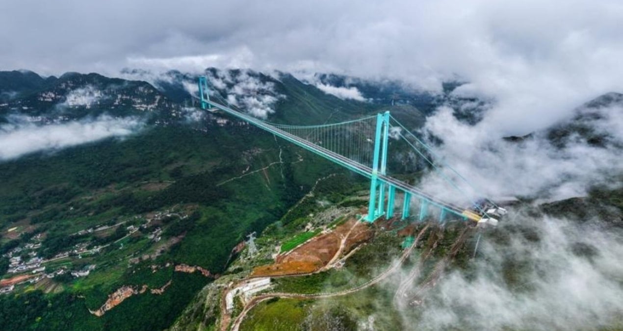 dunyanin en yuksek koprusunden sonra buyuk koprusu de o kentte acildi i6OuD8Xp