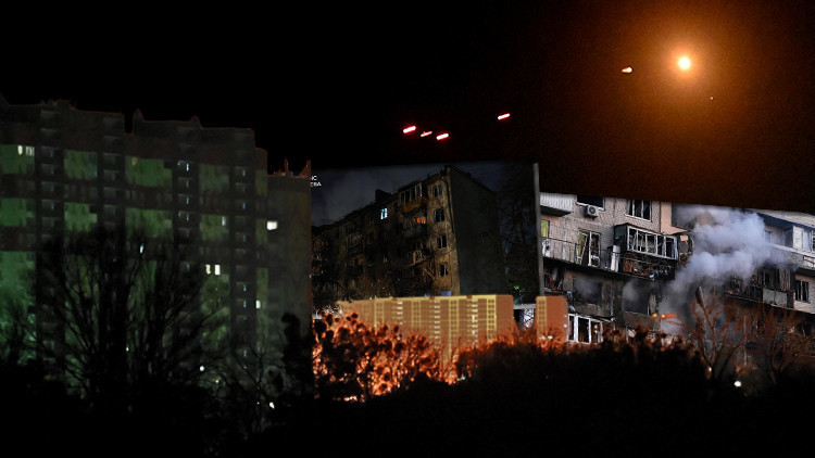 Rusya’nın saldırısı Kiev’i alevler içinde bıraktı: Ukrayna’nın kalbinde bütün bölgeler vuruldu